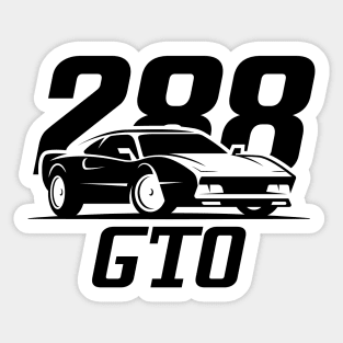 Ferrari 288 GTO Sticker